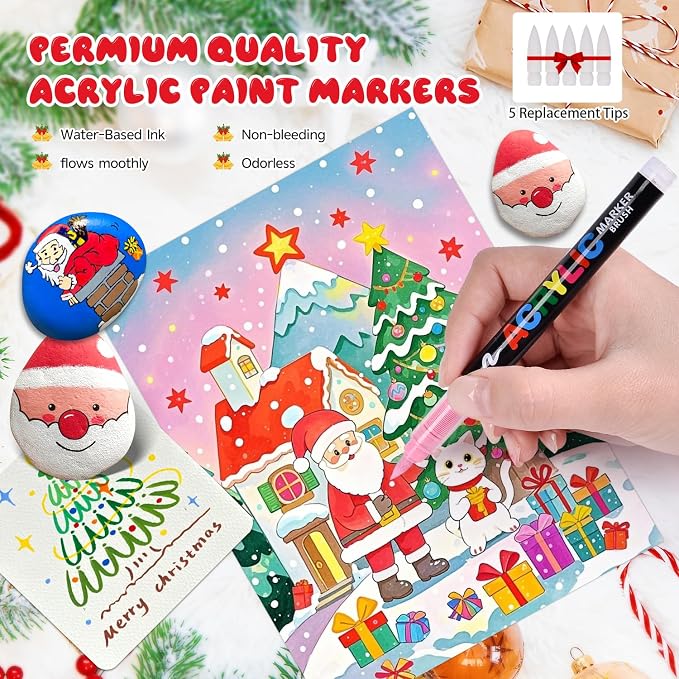 72 Colors Acrylic Paint Markers - Image 4