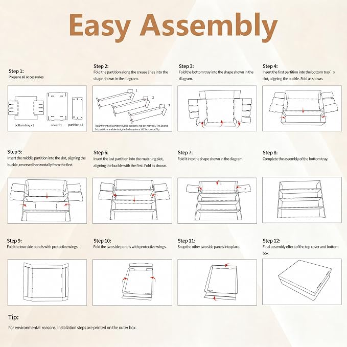 RLAVBL 4 Pack Trading Card Storage Box, 4 Row - Image 5