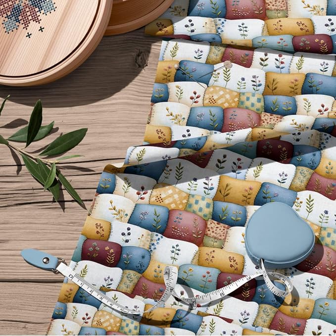 100% Cotton Fabric by the Yard – Turkish Quality Quilting & Sewing Fabric - Image 9