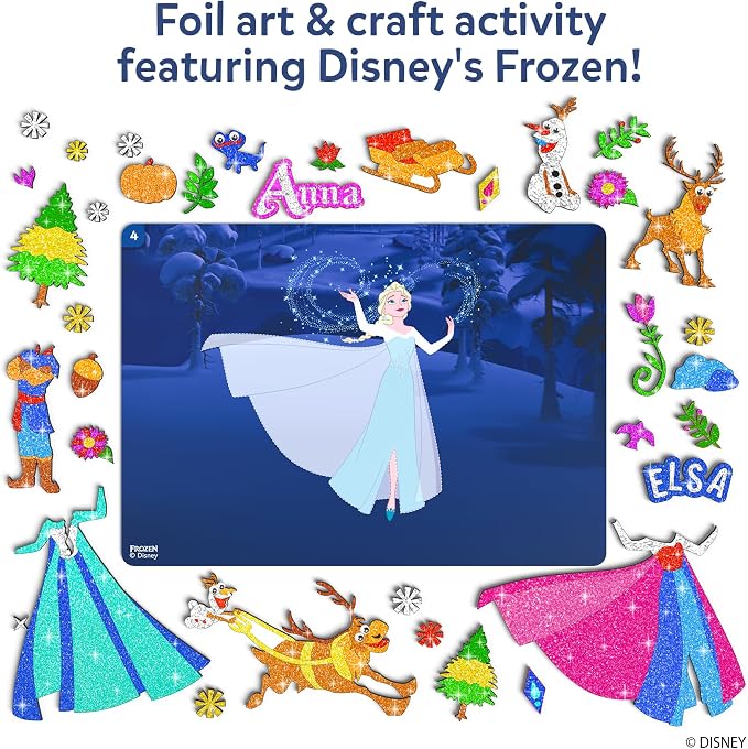 Skillmatics Foil Fun – Disney Frozen, Mess-Free Art - Image 4
