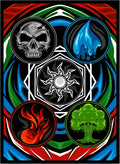 100ct Textured Matte TCG/MTG Card Art Sleeves by RealmGuard