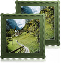 12x12 Wavy Picture Frame With Mat by Unknown