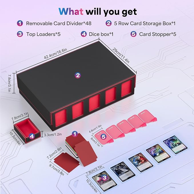 UAONO Trading Card Storage Box - Image 6