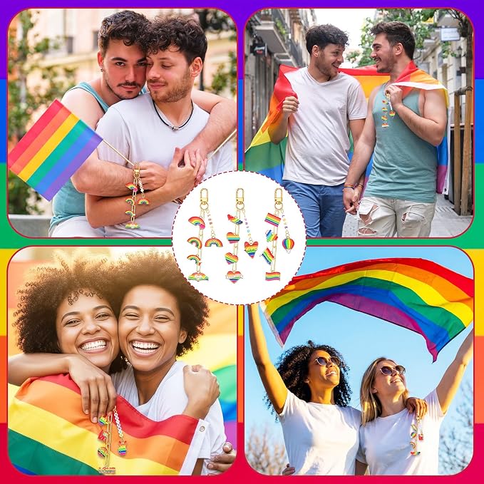 CraftyDream 558 Pcs Pride Charms - Image 6