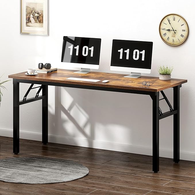 Need Folding Desk, 54 inch Large Computer Desk - Image 2