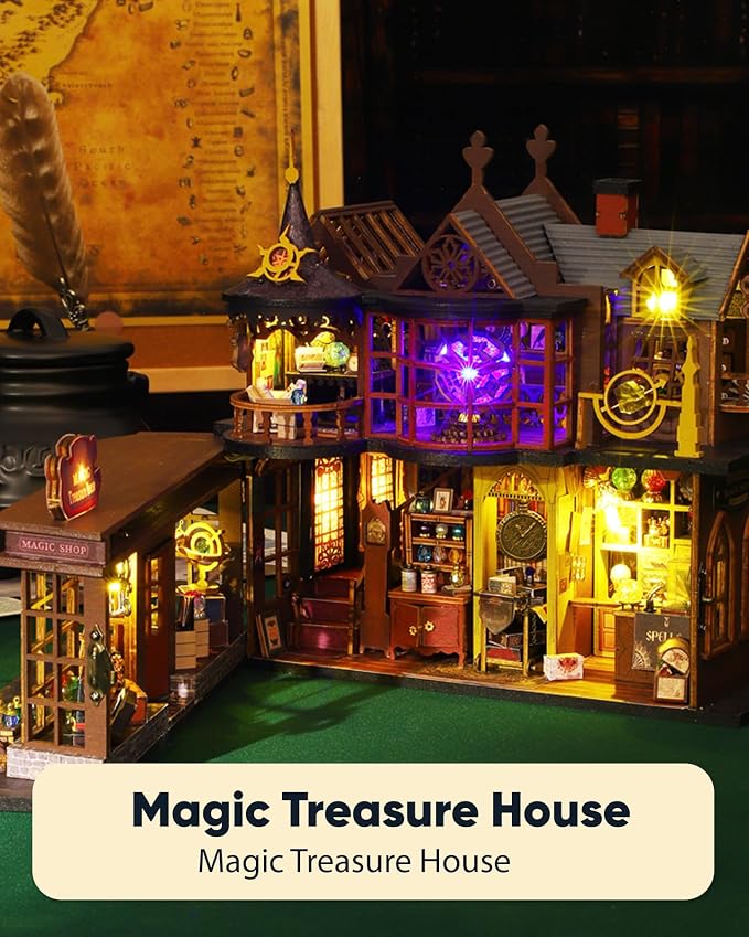 DIY Miniature House Kit, DIY Dollhouse Kit - Image 4