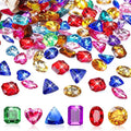 MARFOREVER 100 Pcs Toys Gems Pirate Treasure Jewels Fake Acrylic Gems Colorful by MARFOREVER