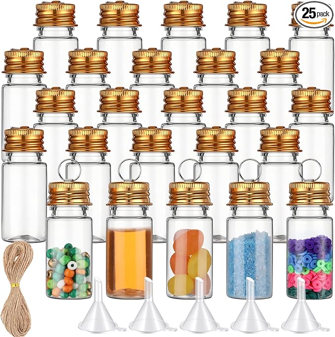 Bokon 25set 10ml Mini Plastic Bottles by Bokon