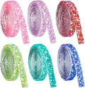 NiArt Self Adhesive Crystal Rhinestone Diamond Ribbon 6 Rolls, 0.39" Wide Total by NiArt