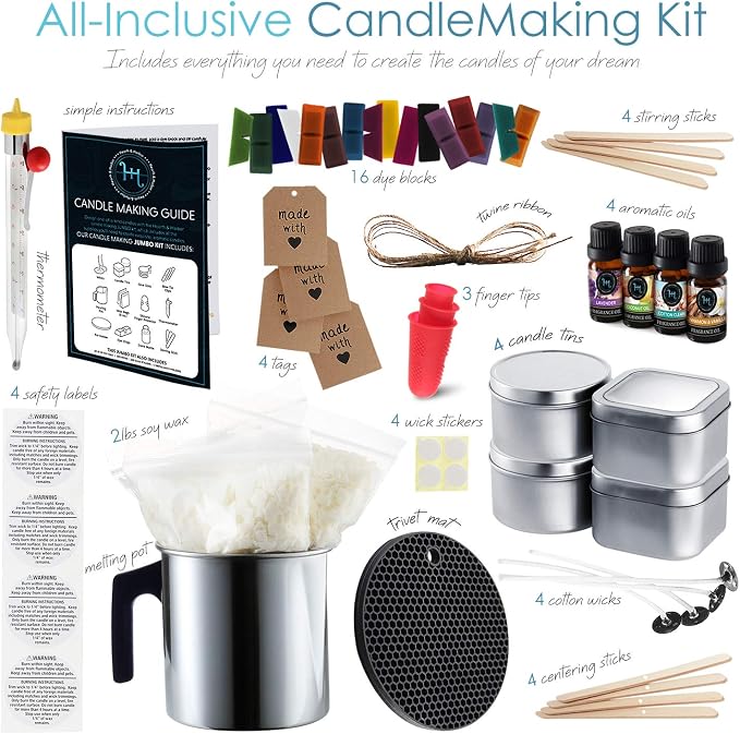 Etienne Alair Organic Soy Candle Making Kit - Image 2