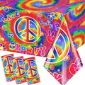 Tie Dye Birthday Party Supplies by Dydamud