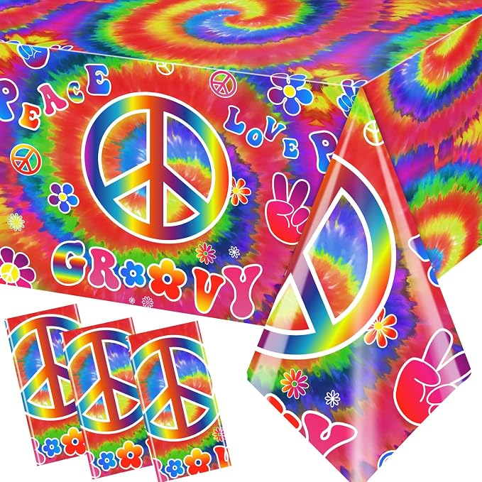 Tie Dye Birthday Party Supplies by Dydamud