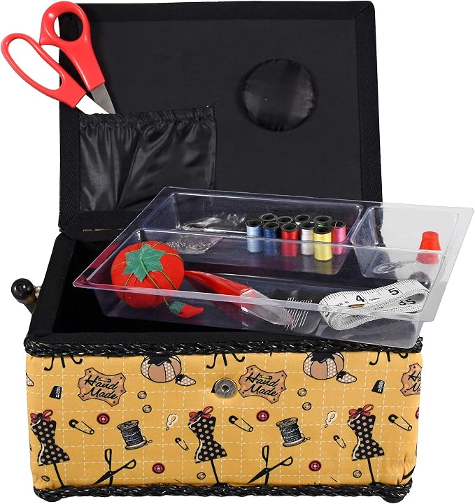 SINGER Sewing Basket with Sewing Kit Accessories - Image 8