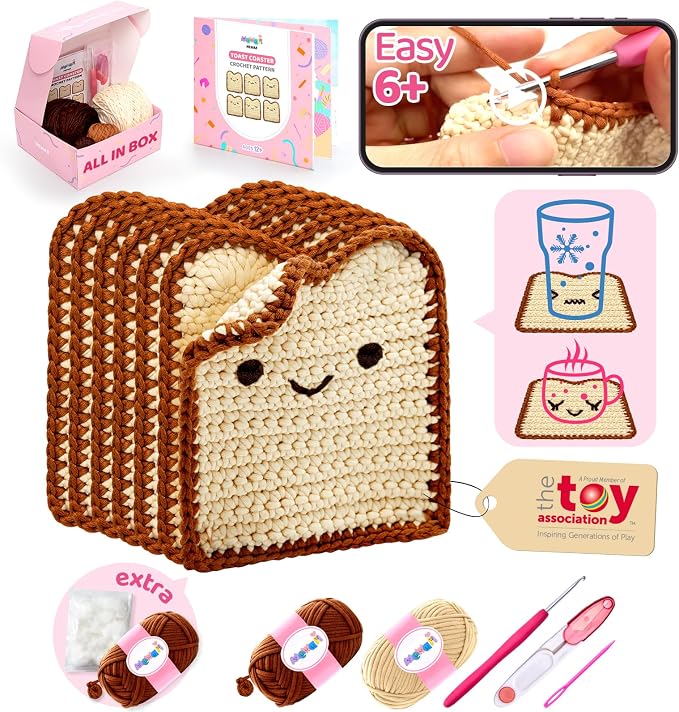 Mewaii Crochet Kit for Beginners Level 1 by Mewaii