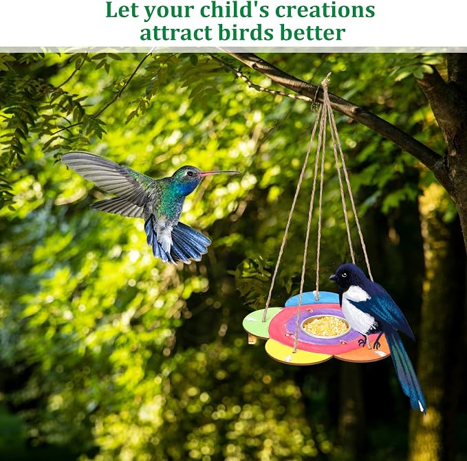 DoubleFill 60 Pcs Bird Feeder Craft Kits - Image 7