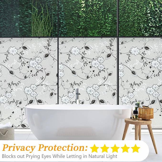 Bloss Frosted Glass Window Film - Image 5