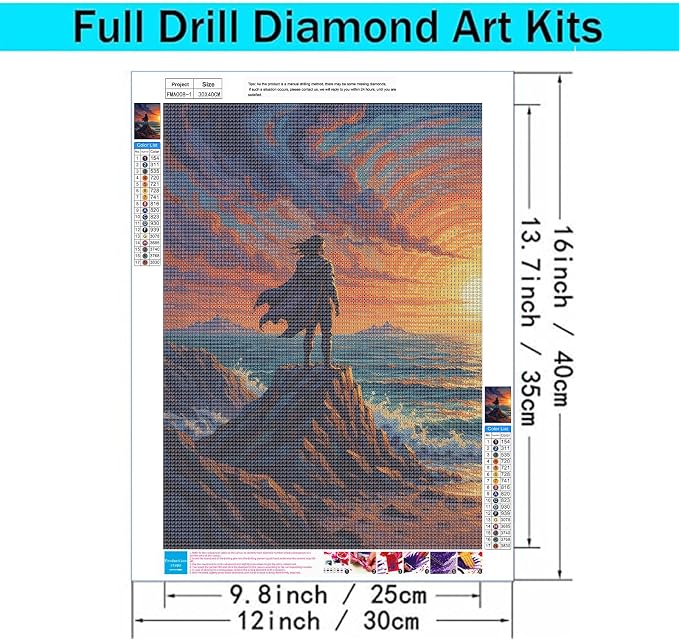Gikboup 2 Pack 5D Diamond Painting Kits - Image 5