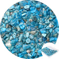 456 PCs Natural Chip Stone Beads, 5-8mm Irregular Multicolor Gemstones Loose by BONNY+BOXX