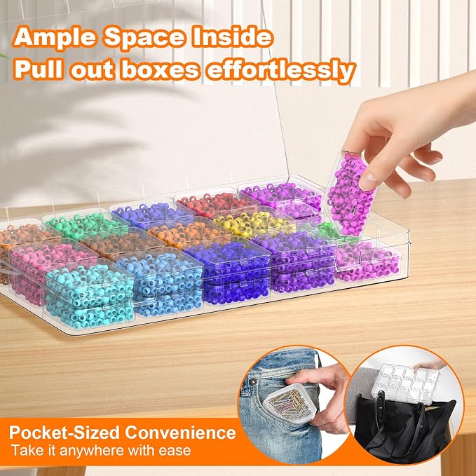 Bead Organizer Box, Craft Storage Box - Image 7