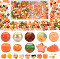 Rired 27 Glass Beads for Bracelet Making Kit, Craft Beads Include Assorted 8mm by RIRED27