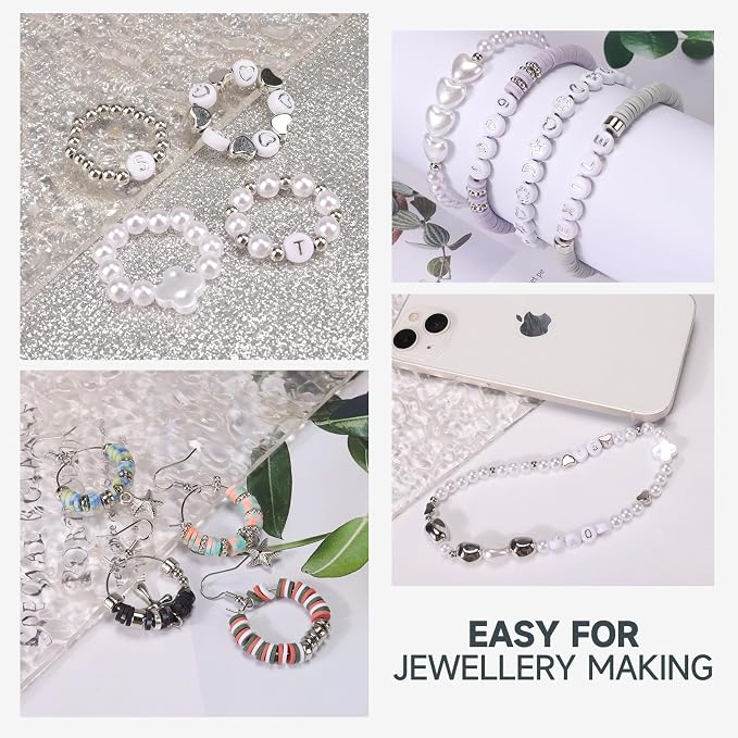 Pizooro Bracelet Making Kit 3 Boxes, Clay Beads - Image 7