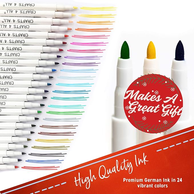 Crafts 4 All Fabric Pens for Clothes - Image 2