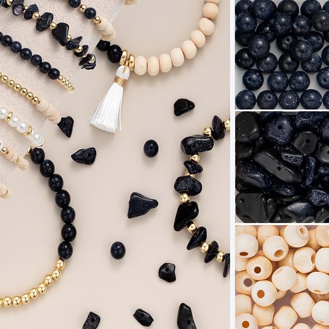 Xylise Jewelry Making Supplies Kit Natural Stone Beads - Image 4