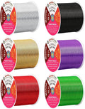 Mandala Crafts 20 GA Silver Black Red Assorted Anodized Aluminum Craft Wire | by MandalaCrafts