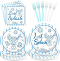 96Pcs Last Splash Bachelorette Party Decorations Beach Bachelorette Plates and by Greencian