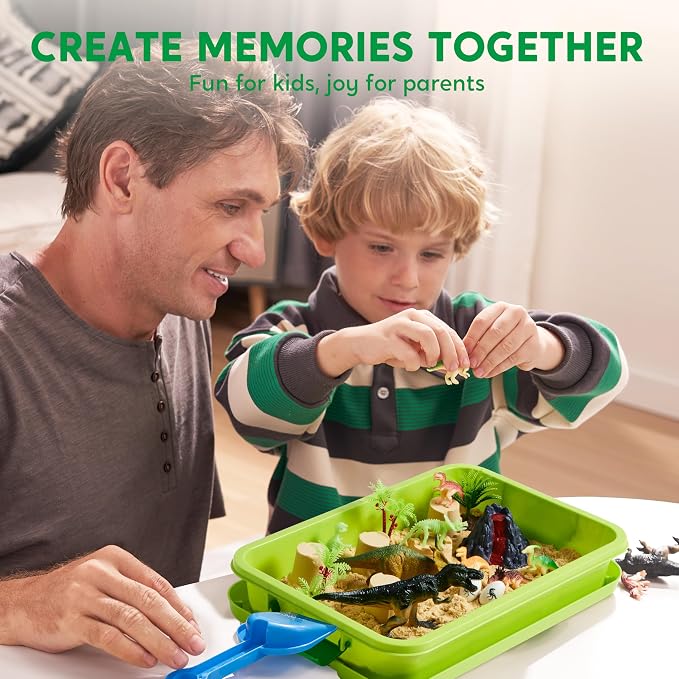 JOVA Klever Kits Dinosaurs Sensory Bin Toys - Image 7