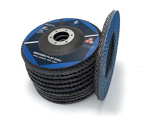 SIGNI Premium Zirconia Flap Discs 10-Pack (4.5 inch T27 120#)