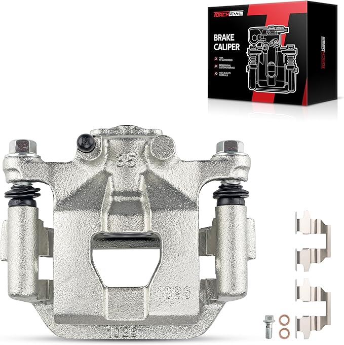 Torchbeam Rear Brake Caliper Right for Nissan 2002-2006 2013-2018 Altima, Nissan 2019-2023 Altima 2.5L, Nissan 2003-2006 2019-2023 Maxima, Rear Right Caliper Replace # 19B2781