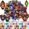2400 Pcs Mosaic Tiles, Glass Mosaic Tiles by UZLUbuywithconfidence
