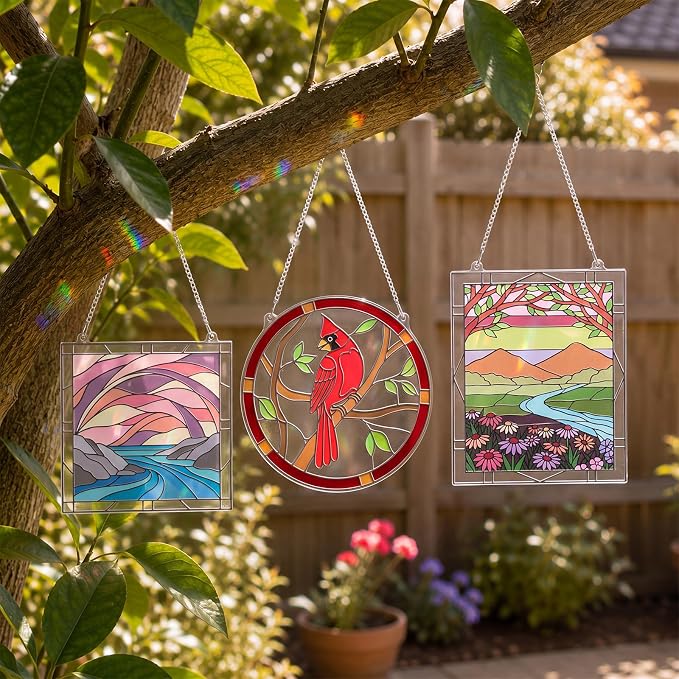73 Pcs Scenery Stained Glass Painting Starter Kit - Image 6