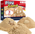 FURWEY 3lbs Play Sand, Natural Brown Sensory Sand, Suitable by FURWEY