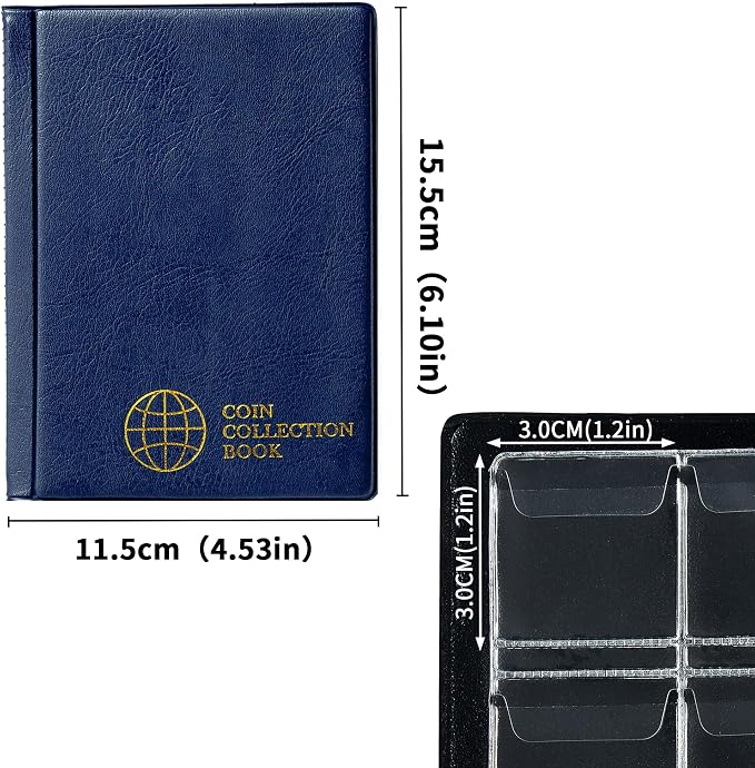 Coin Collection Album 120 Pockets - Image 2