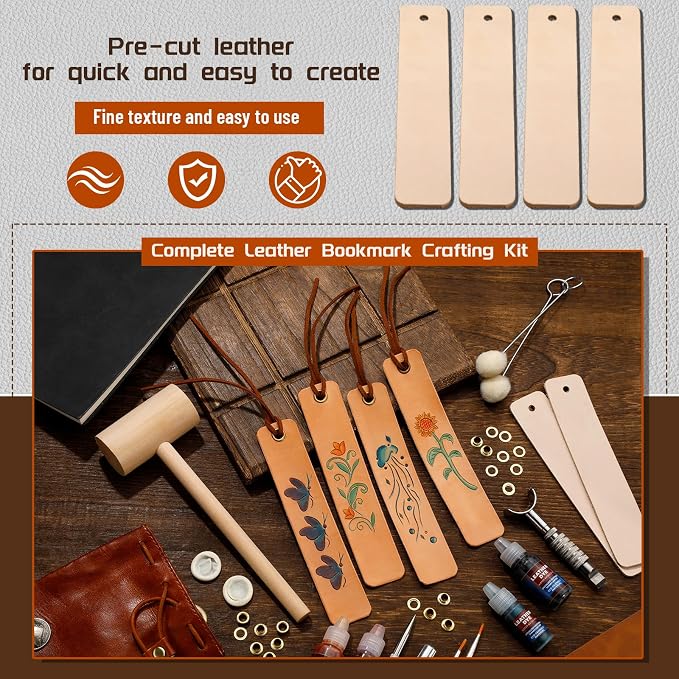 Leather Crafting Kit, Leather Working Kit - Image 4
