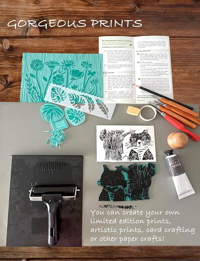 Xenolog Deluxe Block Printing kit - Image 4