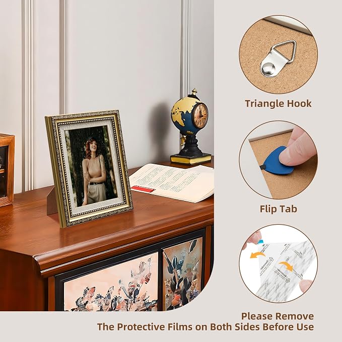 HappyHapi 5x7 Picture Frame, Photo Frame - Image 5