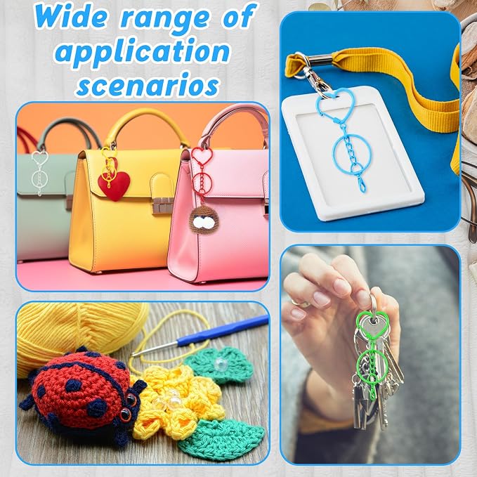 60 Pcs Colorful Swivel Snap Hook - Image 7