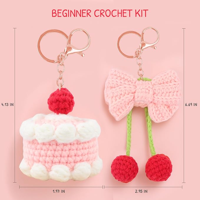 HOUSE CREATIVITY Crochet Keychain Kit - Image 2