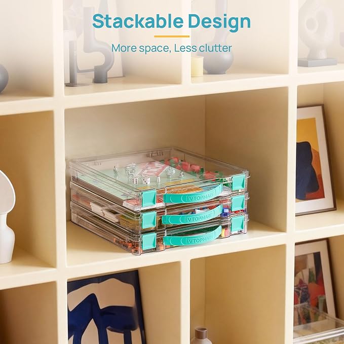 Vtopmart 6 Pack Board Game Storage - Image 6