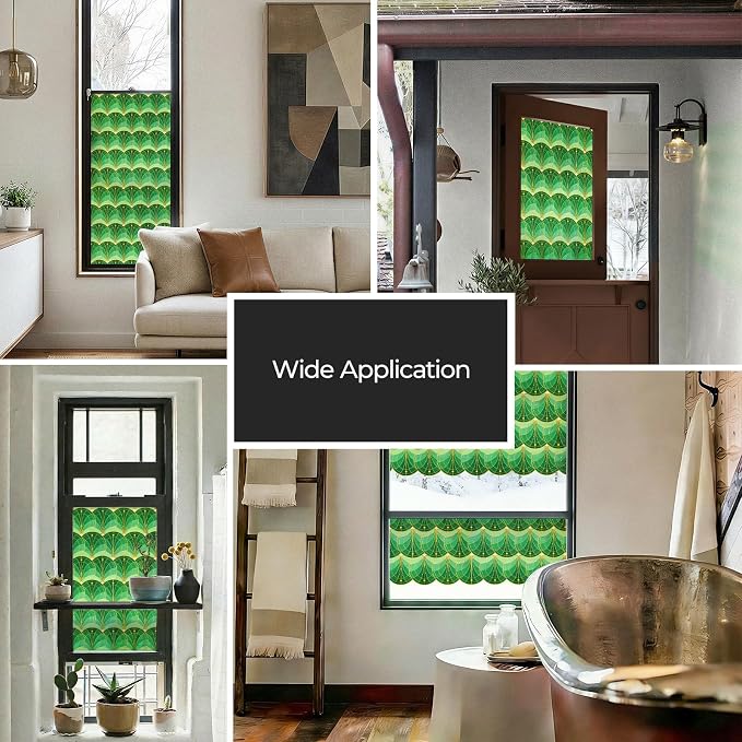 3D Stained Glass Window Film, Decorative Window Privacy Film - Image 7