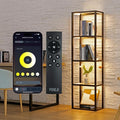 FENLO LED Display Shelf with Lights – Curio Cabinet by FENLO