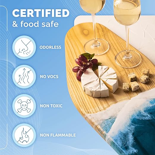 CRAFT RESIN 64 Oz Crystal Clear Epoxy Resin Kit - Image 5