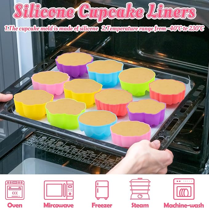 R HORSE Mini Silicone Cupcake Molds - Image 4