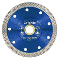 GoYonder Super Thin 4" Grinder Blades Tile Blade, Diamond Saw Blade for Cutting Porcelain Tiles Granite, 105mm Tile Cutting Blade for Angle Grinder