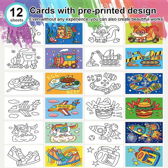 Inburit Art Acrylic Paint Set - Image 5