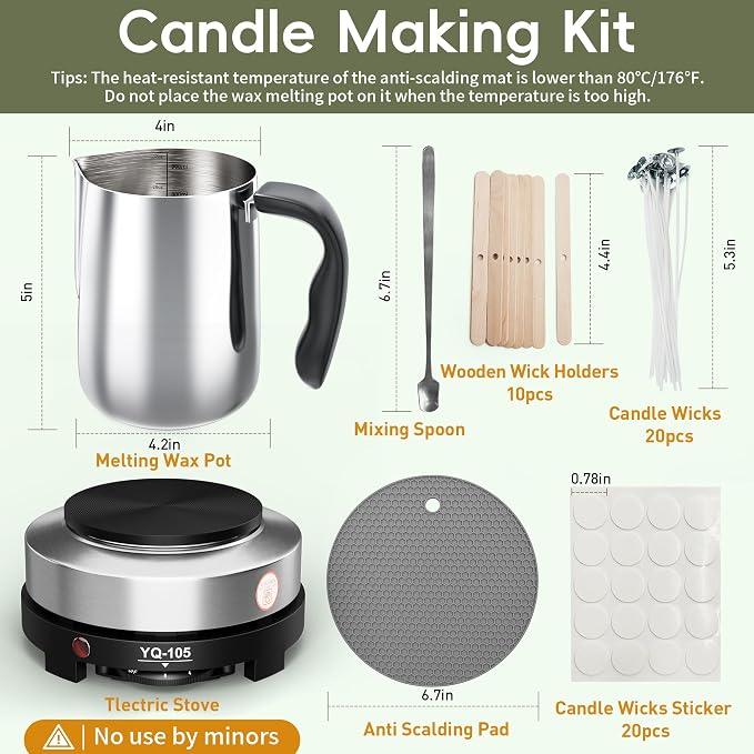 CasaCulina Candle Making Kit - Image 2