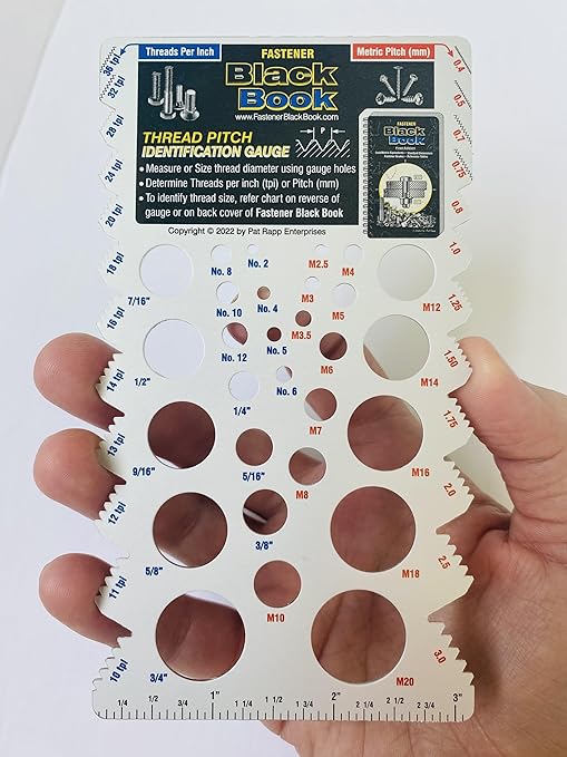 Thread Pitch Identification Gauge